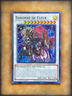 Yugioh Baronne de Fleur RA01-EN034 Super Rare 1st Ed NM - Image 1