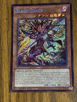 Konami Yu-Gi-Oh! Black Chaos Chaos Origin CORI-EN001 Secret Rare 1st Ed Foil - Image 2