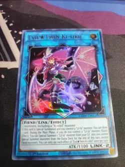 Evil Twin Ki-sikil GEIM-EN015 Ultra Rare Genesis Impact Yu-Gi-Oh 1st Edition LP - Image 1