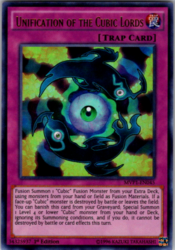 Unification of the Cubic Lords - MVP1-EN045 - NM - Ultra Rare - 1st ed - Yugioh - Image 1