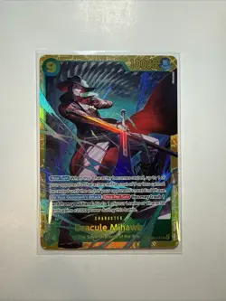 Dracule Mihawk - OP14-119 The Azure Sea's Seven Foil One Piece - Image 1