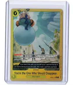You're the One Who Should Disappear (Alternate Art) OP06-115 Premium Booster... - Image 1