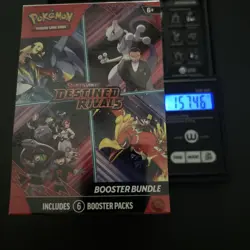 VERY HEAVY! Pokemon TCG: Destined Rivals - Booster Bundle - Sealed 157.46g - Image 5