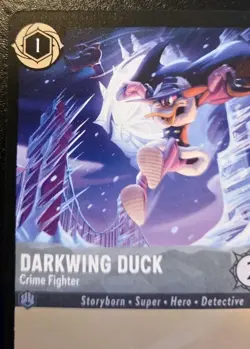 Darkwing Duck - Crime Fighter 174/204 Common Winterspell Disney Lorcana TCG - Image 2