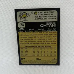 Shohei Ohtani, Los Angeles Angels/Dodgers, 2022 Topps Heritage Base #150🇬 - Image 2