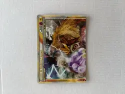 Pokemon Entei & Raikou Legend 90/95 + 91/95 (both) HGSS Unleashed Holofoil LP - Image 4