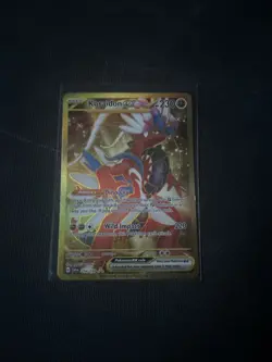 Pokemon TCG Scarlet and Violet Koraidon EX Gold Secret Rare Card 254/198 - Image 1