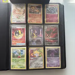 Vintage Pokemon Collection WOTC Mixed Lot of Holo Cards with Binder 500+ - Image 2
