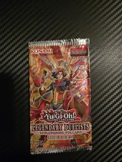 8x Konami Yu-Gi-Oh! TCG Soulburning Volcano 1st Lite Edition Pack 3 Cards - Image 1