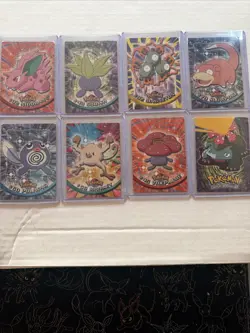 1998 Topps Pokemon Lot 8 Cards - Image 1