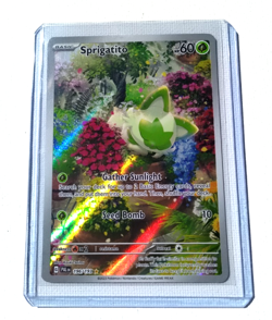Sprigatito 196/193 - NM - Paldea Evolved Illustration Rare Pokemon Card - Image 1