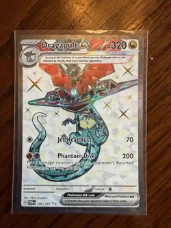 Greninja ex 198/167 & Dragapult ex 200/167 Twilight Masquerade 2-Card Lot - Image 4