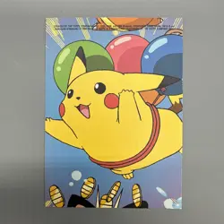Pokemon Topps Arbok Series 2 Sticker Puzzle Card 24 Flying Pikachu 2000 - Image 2