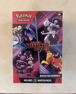 Destined Rivals Booster Bundle - Pokemon TCG Scarlet and Violet FACTORY SEALED - Image 1