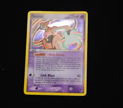 Deoxys 16/107 Holo Holographic Pokemon Card TCG XLNT - Image 2