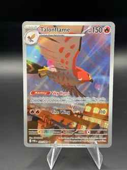Talonflame 91/88 Illustration Rare Holo Card - Pokemon Perfect Order - Image 1