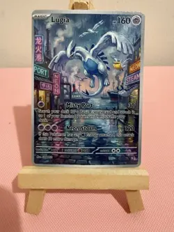 Lugia Pelipper Wingull Mantyke Pokemon Card Display Art Card City - Image 1