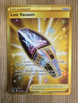 Lost Vacuum - 217/196 - Pokemon Lost Origins Sword Shield Secret Rare Card NM - Image 1
