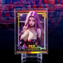 Medusa Rider Premium Goddess Waifu Card Gold Foil Magazine Rare ACG Private Girl - Image 1