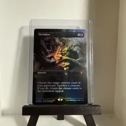 MTG Murders at Karlov Manor Victimize Borderless Foil Special Guest #0023 NM - Image 1