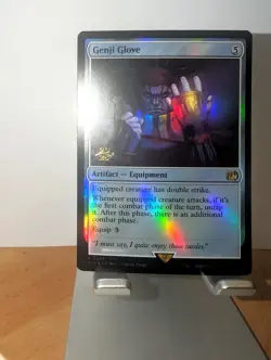 Genji Glove Prerelease Foil - MTG - NM - Image 1