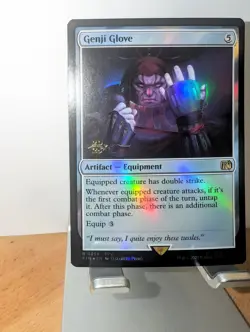 Genji Glove Prerelease Foil - MTG - NM - Image 2