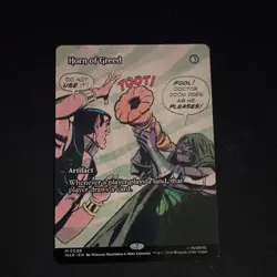 Wizards of the Coast Horn of Greed Marvel 0098 Mythic Full Art Artifact EN - Image 1