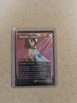 Yuna, Hope of Spira Surge Foil Borderless 549 Magic The Gathering Final Fantasy - Image 1