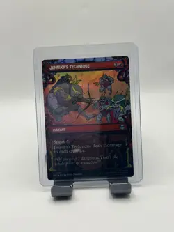 MTG, Jennika's Technique FOIL $3 ORDER MIN 236 (Showcase) Teenage Mutant Ninja - Image 1