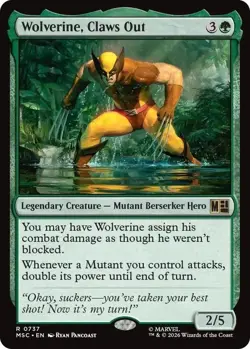 ** Wolverine, the Best There Is ** Commander Deck ** MTG - Image 2
