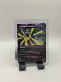 MTG, Shredder's Technique $3 ORDER MIN FOIL (Showcase) Teenage Mutant Ninja - Image 1