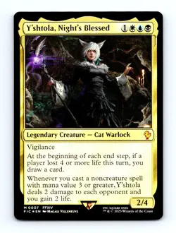 #7 2025 Final Fantasy Commander ~ Y'shtola, Night's Blessed Mythic Foil - Image 1