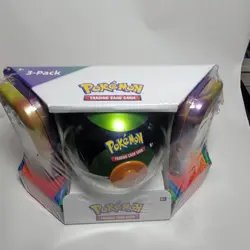 Lot of 2 Pokemon TCG 3 Tin Pack Sams Club Kanto Powers Pokeball Tin 820650106361 - Image 2