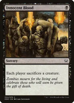 Innocent Blood NonFoil Duel Decks: Nissa vs. Ob Nixilis 54 NM MTG - Image 1
