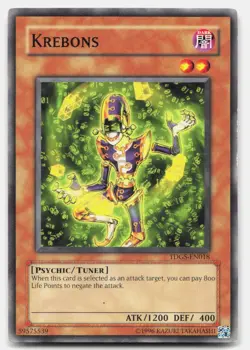 Krebons TDGS-EN018 Common The Duelist Genesis Yu-Gi-Oh Unlimited NM/M - Image 1