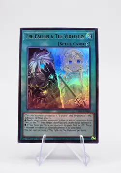 The Fallen & The Virtuous - CH01-EN019 - (Ultra Rare) 1st Ed - NM - YU-GI-OH! - Image 2