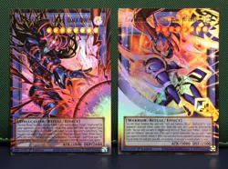 Full Art 1X Magician of Dark Chaos + Black Luster Soldier Ultra Rare Yugioh - Image 1