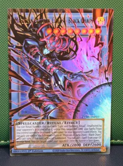 Full Art 1X Magician of Dark Chaos + Black Luster Soldier Ultra Rare Yugioh - Image 2