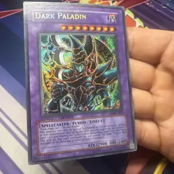 Dark Paladin DMG-001 Secret Rare Limited Edition Promo Yugioh LP - Image 2