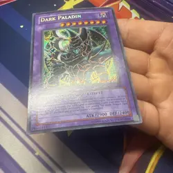 Dark Paladin DMG-001 Secret Rare Limited Edition Promo Yugioh LP - Image 3