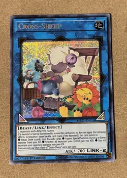Konami Yu-Gi-Oh! TCG Cross-Sheep MP21-EN018 1st Ed Prismatic Secret Rare Holo - Image 1