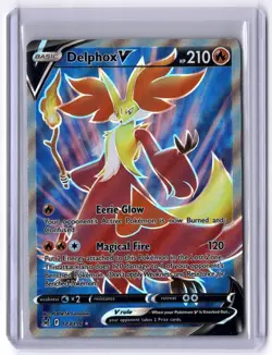 Delphox V (Full Art) 173/196 Ultra Rare Holo NM Pokemon SWSH11: Lost Origin - Image 1