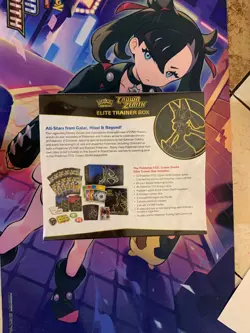 Pokemon TCG Sword & Shield Crown Zenith ETB Elite Trainer Box Factory Sealed - Image 4