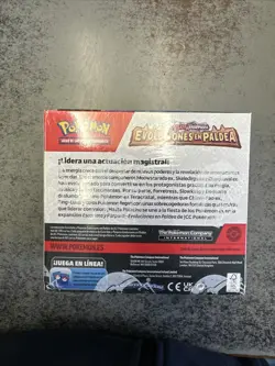 Pokemon TCG Paldea Evolved Booster Box 36 Pack Sealed Spanish Minor Tear - Image 3