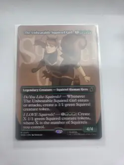 The Unbeatable Squirrel Girl Borderless Nonfoil Card 0371 MTG Marvel Super - Image 1