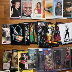 (200) NON-SPORT TRADING CARD LOT: MARVEL, GHOST RIDERS, MADONNA, ELVIS, MTG - Image 2