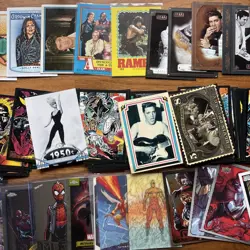 (200) NON-SPORT TRADING CARD LOT: MARVEL, GHOST RIDERS, MADONNA, ELVIS, MTG - Image 3