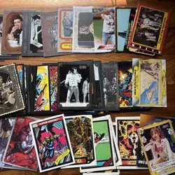 (200) NON-SPORT TRADING CARD LOT: MARVEL, GHOST RIDERS, MADONNA, ELVIS, MTG - Image 4