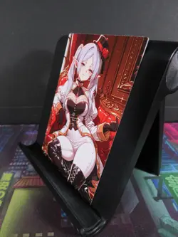 Frieren: Beyond Journey's End Custom Art Card NM Anime Waifu CCG Collectible - Image 2