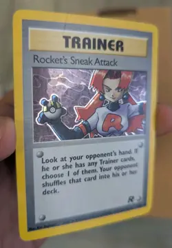 1995 POKEMON ROCKET'S SNEAK ATTACK 72/82 PRE OWNED USED CARD - Image 3